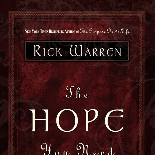 Design Rick Warren's New Book Cover Design réalisé par wordleman