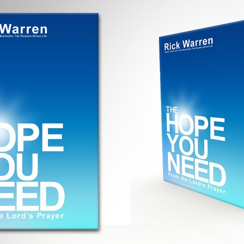 Design Rick Warren's New Book Cover Diseño de evolet