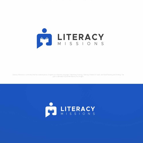 A logo for a ministry that teaches people to read Design por Zatul