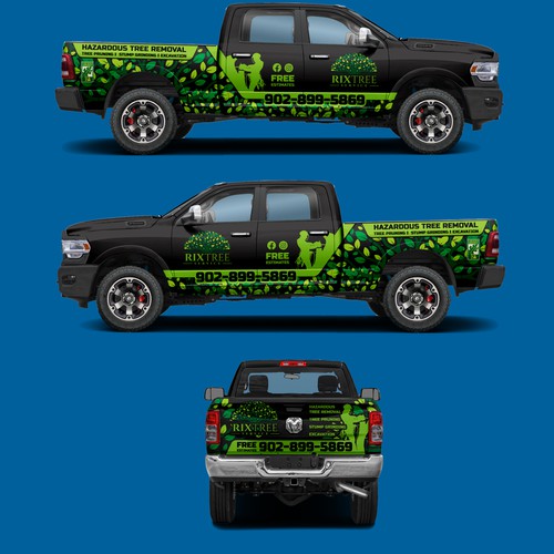 Truck wrap design-ontwerp door J.Chaushev