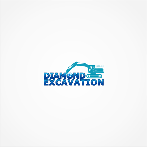 Designs | Design a unique and attractive logo for Diamond Excavation ...