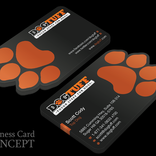 Take a Bite out for a Dog Toy company. | Business card contest