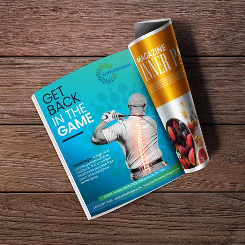 Design Design a High-End, Full Page Magazine Ad for a Healthcare Facility por inventivao