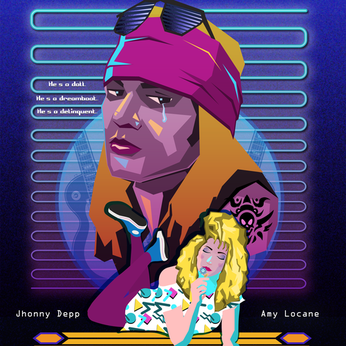 Create your own ‘80s-inspired movie poster! Design von Jesus_Mujica