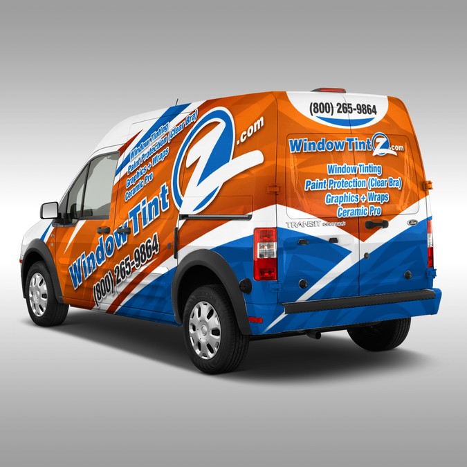 Window Tint Z needs a modern Vehicle Wrap Car, truck or van wrap contest