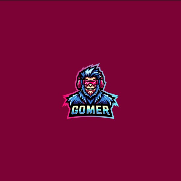 Diseño de Zzzzzzxxzzzzzzz titulado "Gorilla Gamer"