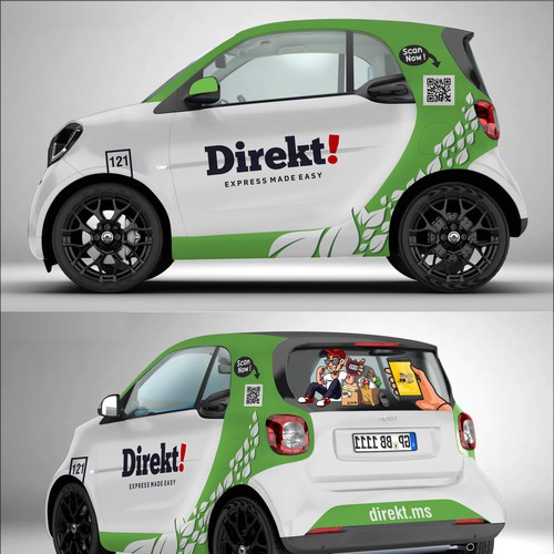 fleet marketing for delivery services Ontwerp door dnite