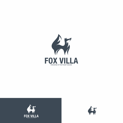 Design a Vacation Home Logo that Depicts Paradise on Fox Island Design by SWARN " O