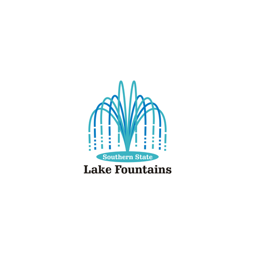 Floating Lake Fountain company needs an eye catching logo! Design by BLQis