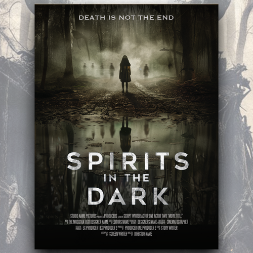 SPIRITS IN THE DARK poster contest Design by 【E-Django】
