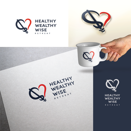 Design dynamic logo for health, wellness & financial literacy retreat! Design by Delia.