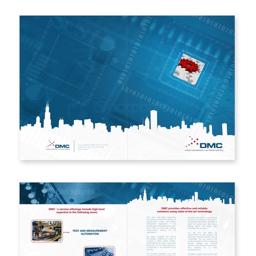 Corporate Brochure - B2B, Technical  Design von windcreation