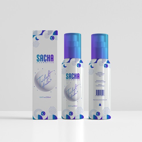 Sacha Body Mist Design by Ahtisham_ali