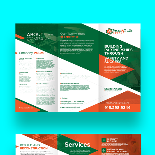 Tri-Fold Design by Squareline Studios