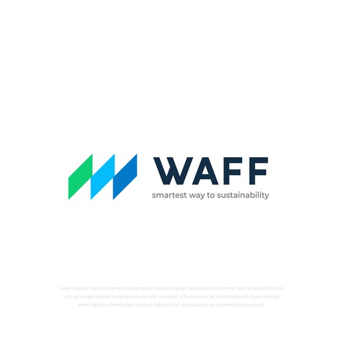 Design a logo for WAFF company in the State of Qatar Design by arjun.raj