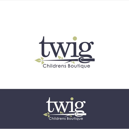 Help twig childrens boutique with a new logo Logo design contest