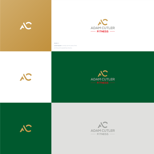 "High end health focused personal training logo and website" ganador Logotipos