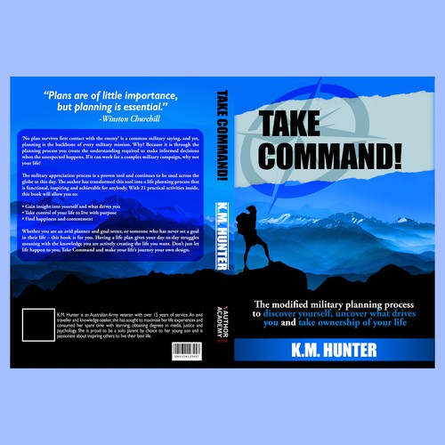 Design my book cover to Take Command! Design by Suneth viduresa