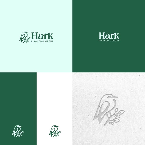 Design a Sophisticated, Organic Brand Identity for Hark Financial Group Design by EXPOinf