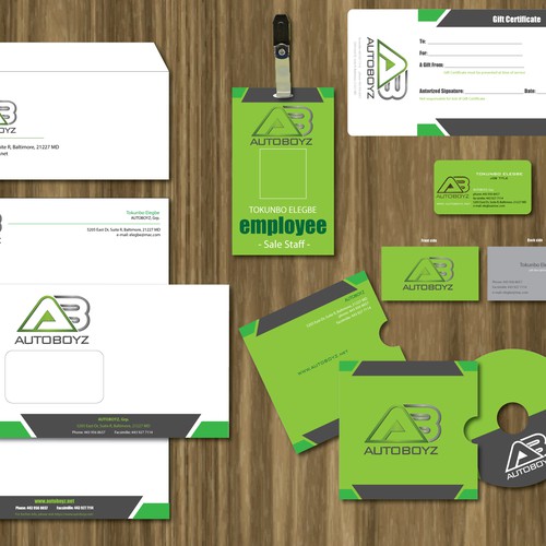 Full Stationery design (logo already exists)