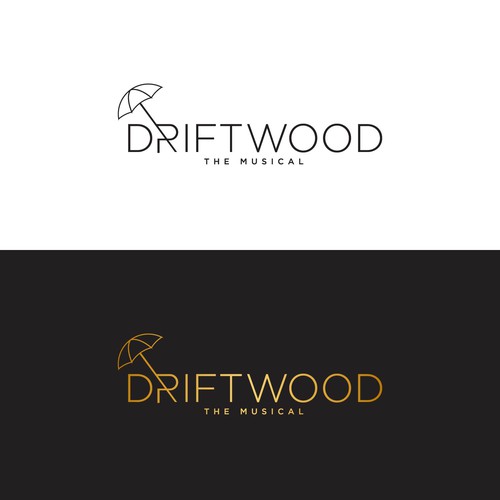 Design the Title Treatment/Hero Image  for new Musical DRIFTWOOD Réalisé par Macroarto™