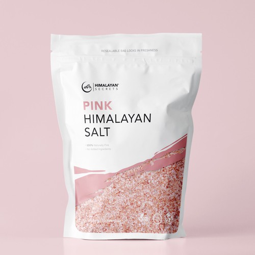 Pink Himalayan Salt for the GLOBAL MARKET Design by baugaus