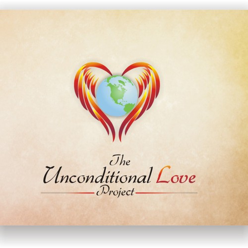 Create a logo to attract the attention to a great cause; The Unconditional Love Project. Design by javas_Tyo