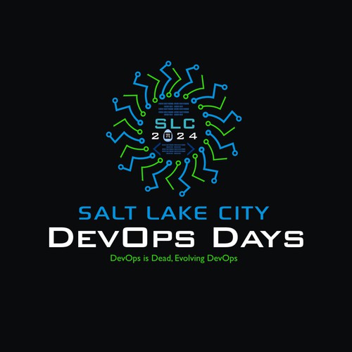 Evolution of DevOps - during Pi day - website and print logo Design by Logicainfo ♥