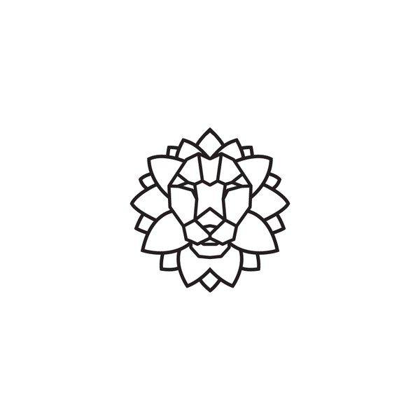 lion lotus logo
