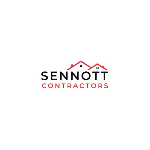 Bold, easy to read logo for construction company specializing in exterior renovations Design by Ashik99d