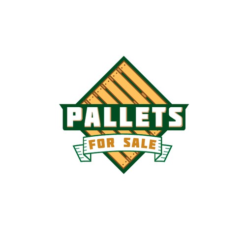 "PALLETS FOR SALE" needs a LOGO! Design by yase