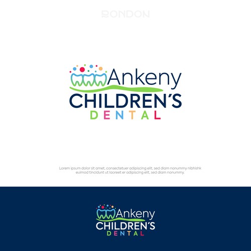 Design a new revamped logo for a pediatric dental office Design by Daniel Rondon