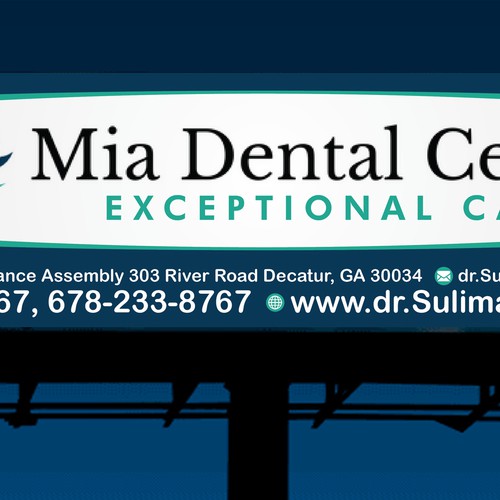 signage needed for dental clinic | Signage contest