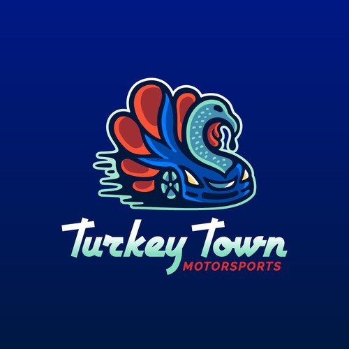 A logo for Turkey Town Motorsports? A name like that HAS to get your creative juices flowing. Design by Aldo_Buo