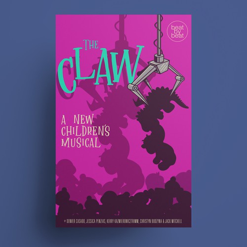 Design eye-catching poster for new musical “The Claw” Design by rickyports