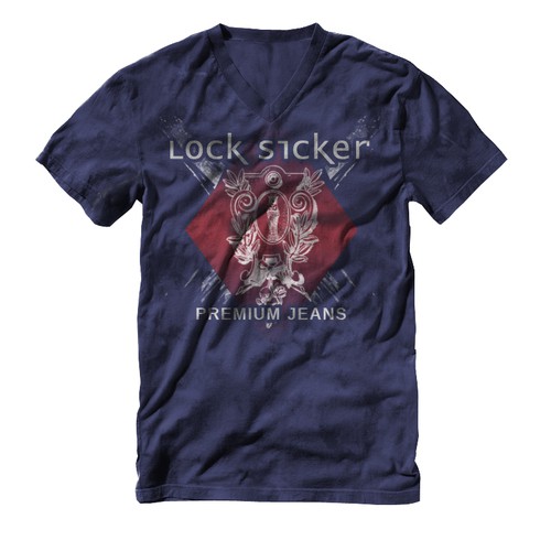 Create the next t-shirt design for Lock Sicker Ontwerp door de4