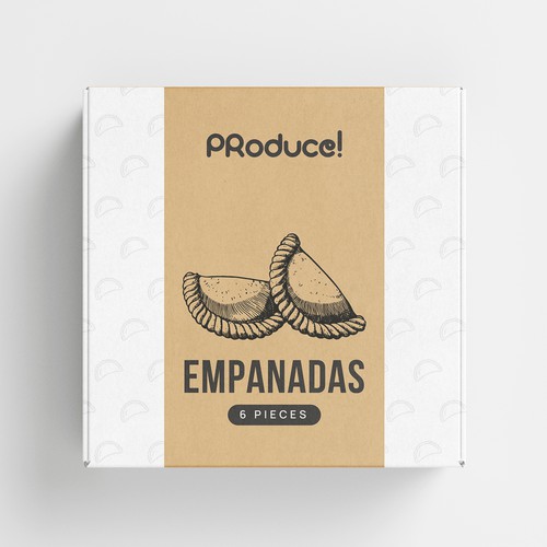 Empanada Box Design by DG[Graphix]