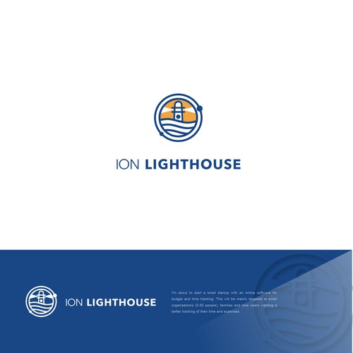startup logo - lighthouse Design by Orator ™