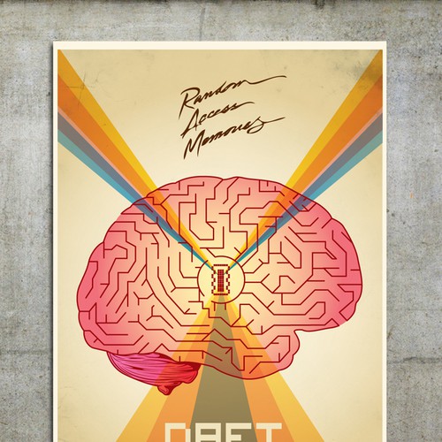 99designs community contest: create a Daft Punk concert poster Diseño de Agung Wibisono