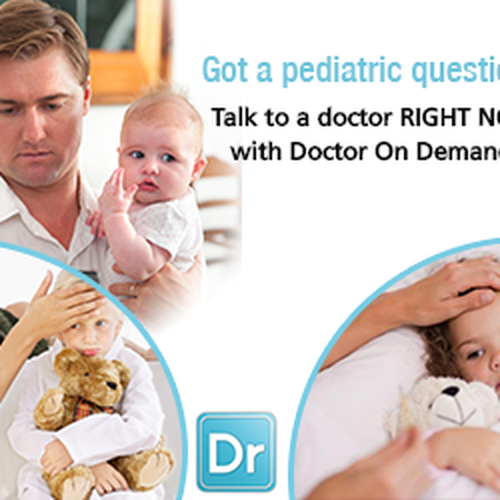 New banner ad wanted for Doctor On Demand Design by luckystarss