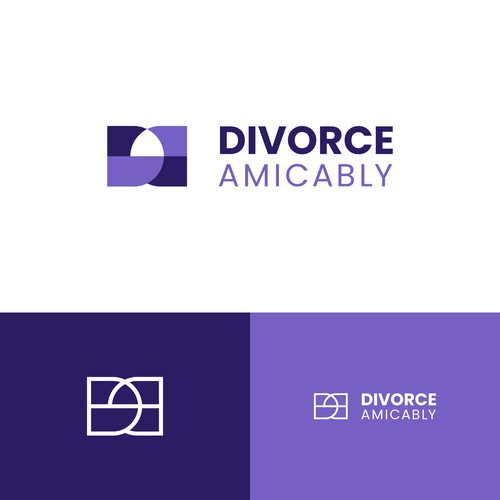 Logo for a new, healthy way for reasonable people to divorce Design by Yantoagri