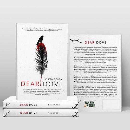 Queer Psychological Thriller Novel Cover Design by César Pardo