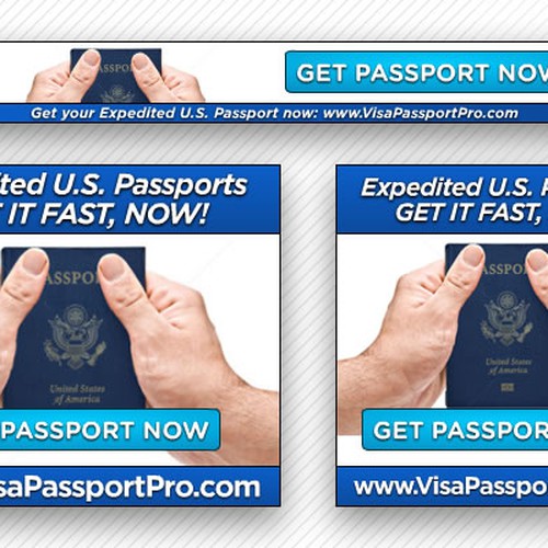Create the next banner ad for Visa Passport Pro Design by xzentrico