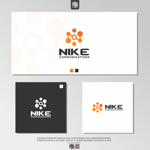 Nike Communications Logo Contest Design by fortyeight.studio™