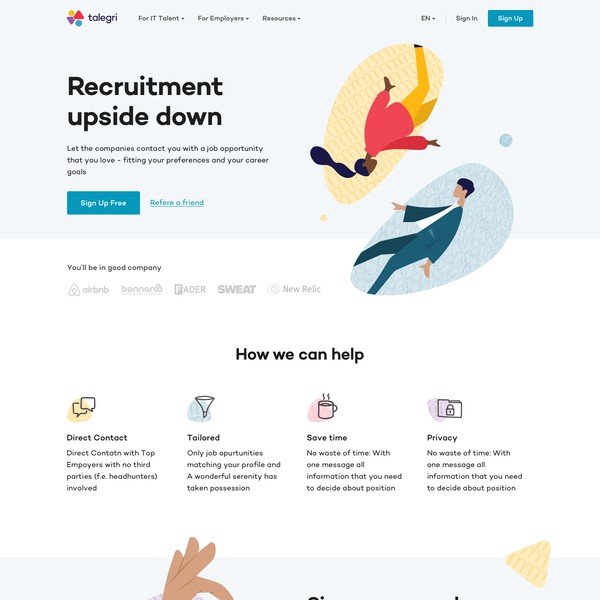 Design von Kaspars.Naglis mit dem Titel "Recruitment upside down"