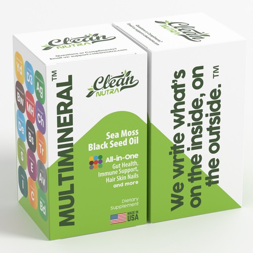 Design A Stunning Supplement Box for Best Selling Supplement Brand Design by -RD-