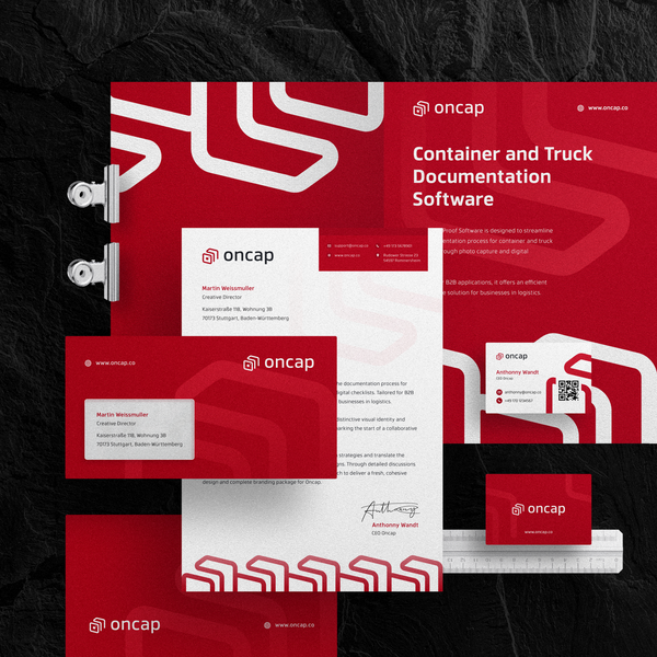 Oncap | Professional Brand Stationery