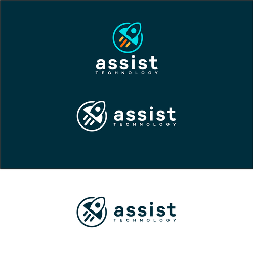 Design a Logo for Assist Technology, an Advertising / Technology Company Design by oink! design