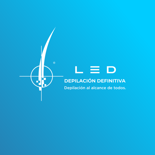Diseño y Logo para Empresa de Depilación Definitiva Design by The Perfect Symbols