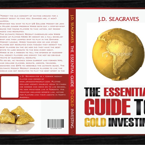 The Essential Guide to Gold Investing Book Cover Design von M.D.design